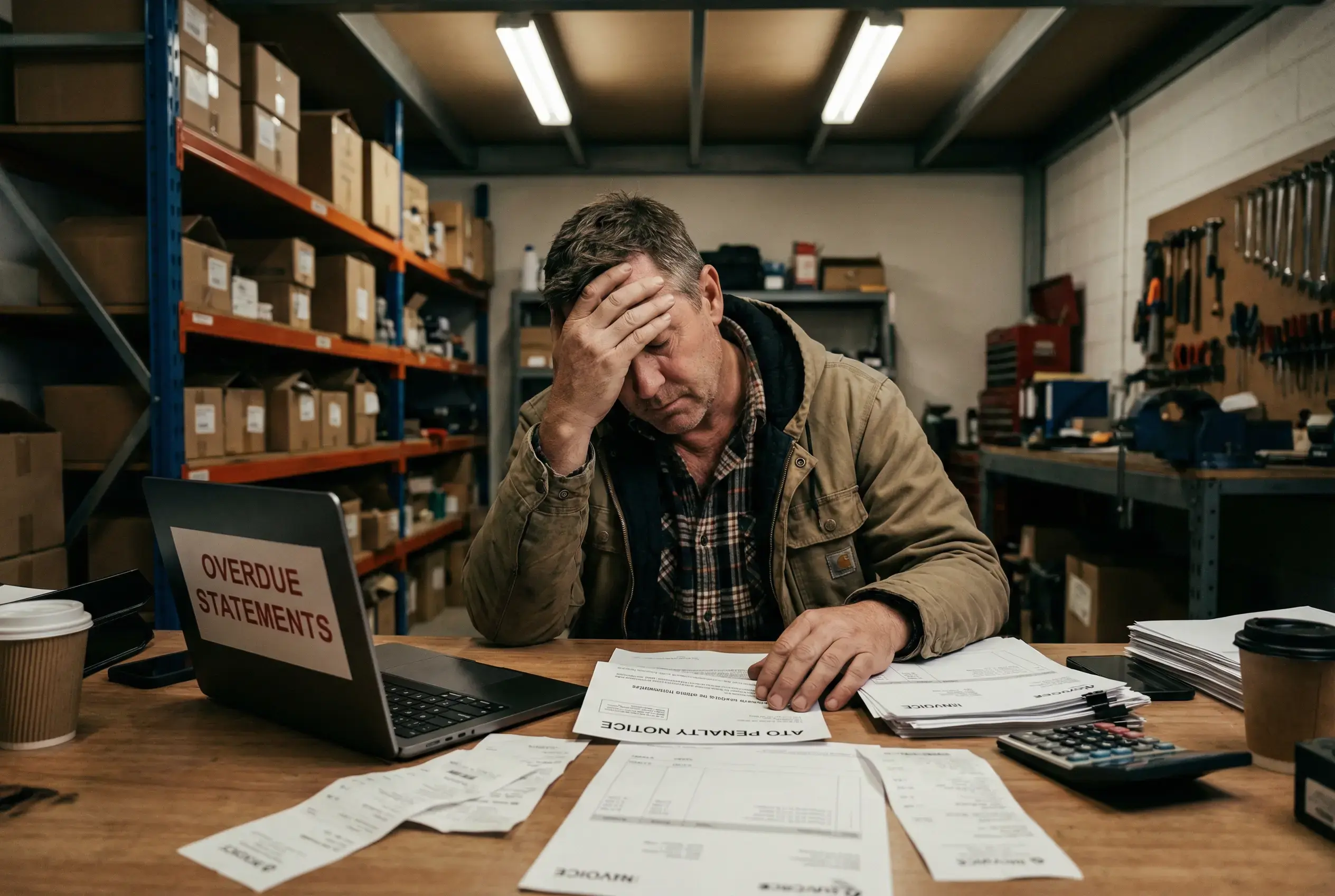 Late BAS Lodgement Stressed SBE